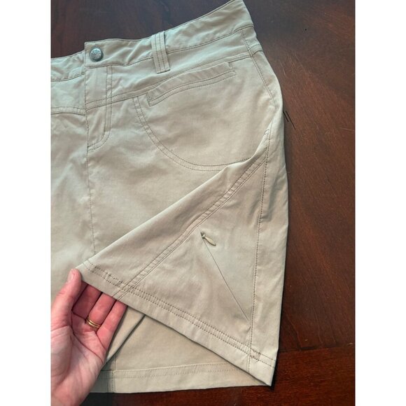 Athleta Active Quick Dry Dipper Casual Utility Skirt Skort in Tan Size 8 - Picture 5 of 12